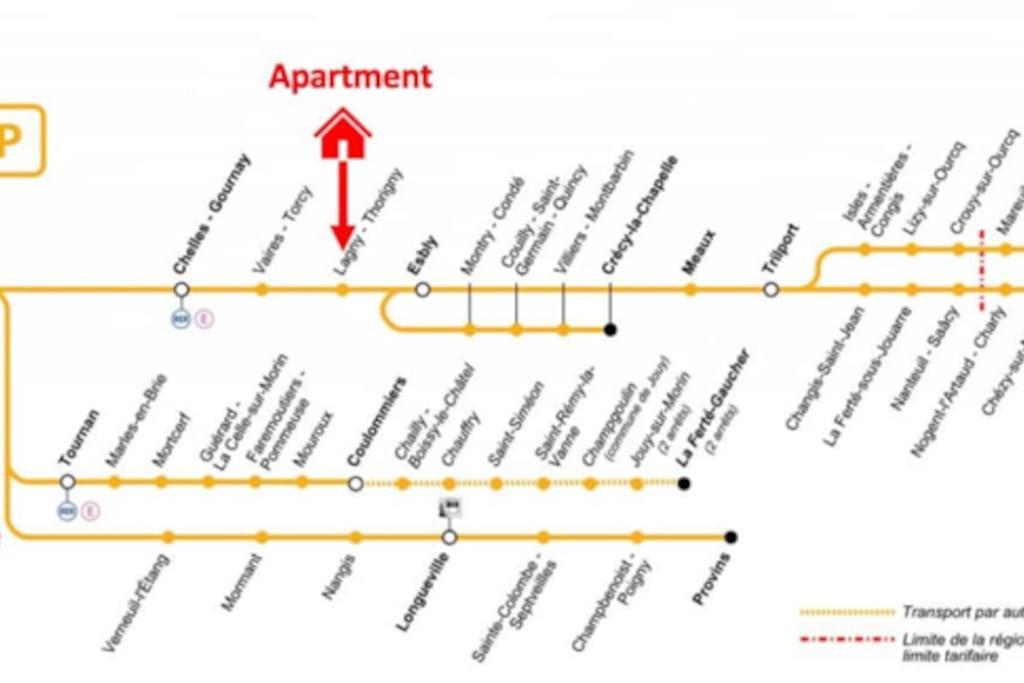 Logement Neuf A 25Mn Disneyland Et Paris Est Thorigny-sur-Marne Exterior foto